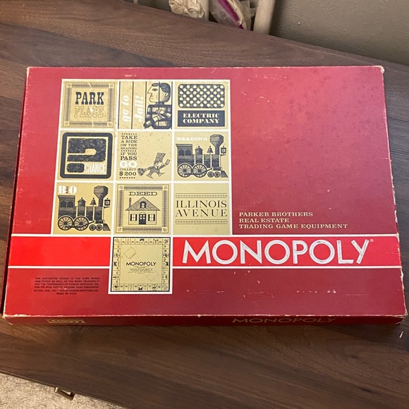 Monopoly Other - 1961 Monopoly Collectors Edition by Parker Brothers Vintage Board Game
